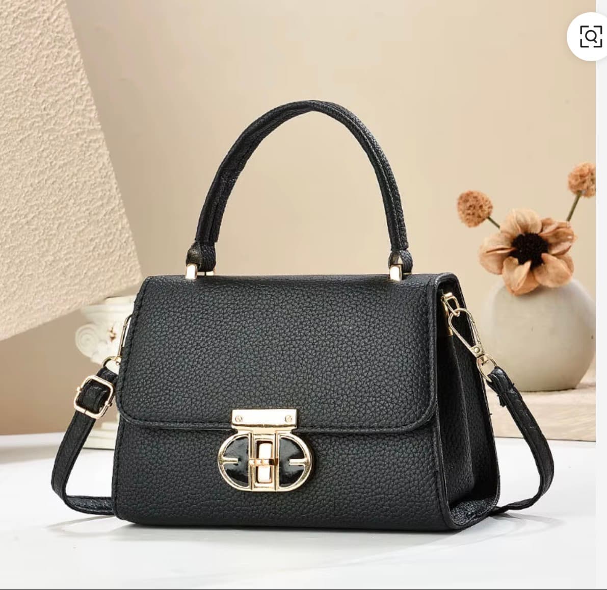 Black handbag variation